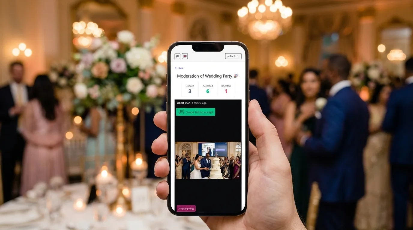 Επιμέλεια Περιεχομένου για Εκδηλώσεις: Διατηρήστε τη Ζωντανή Ροή Φωτογραφιών Κατάλληλη